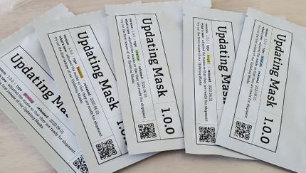 Updating Mask 1.0.0 5タイプセット 1セット5枚入り/meol/シートマスク・パックを使ったクチコミ(1枚目)