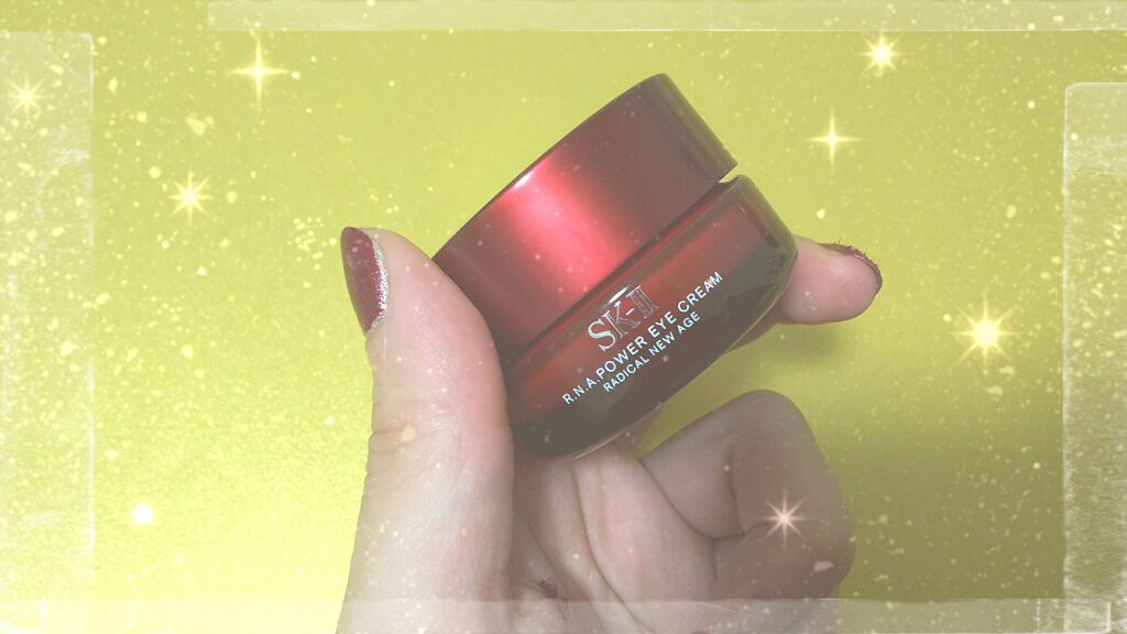 SK-IIR.N.A.パワー アイ クリーム ラディカル ニュー エイジ 15g 試してみた】SK-II R.N.A.パワー アイ クリーム ラディカル