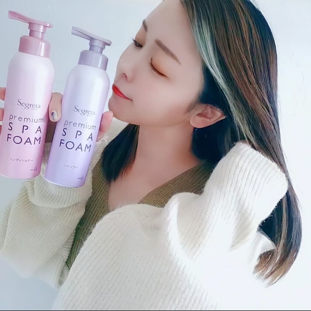 プレミアムスパフォーム シャンプー/コンディショナー/セグレタ/市販シャンプーを使ったクチコミ(10枚目)