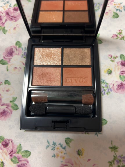 ミネラルクラッシィシャドー ブリックオレンジ/エトヴォス/アイシャドウパレットを使ったクチコミ(1枚目)