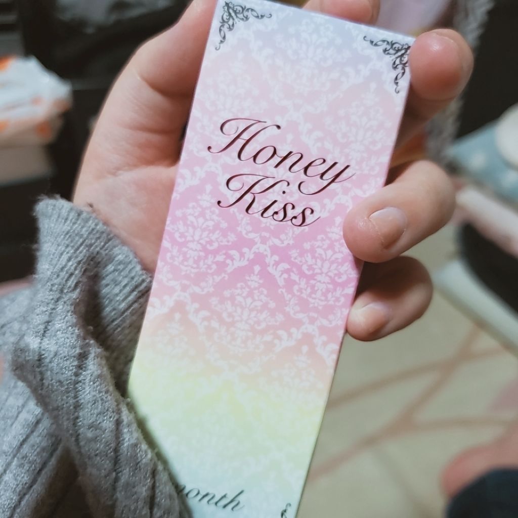 Honey Kiss 1month ちゅるんブラウン/HoneyKiss/１ヶ月（１MONTH）カラコンを使ったクチコミ（1枚目）