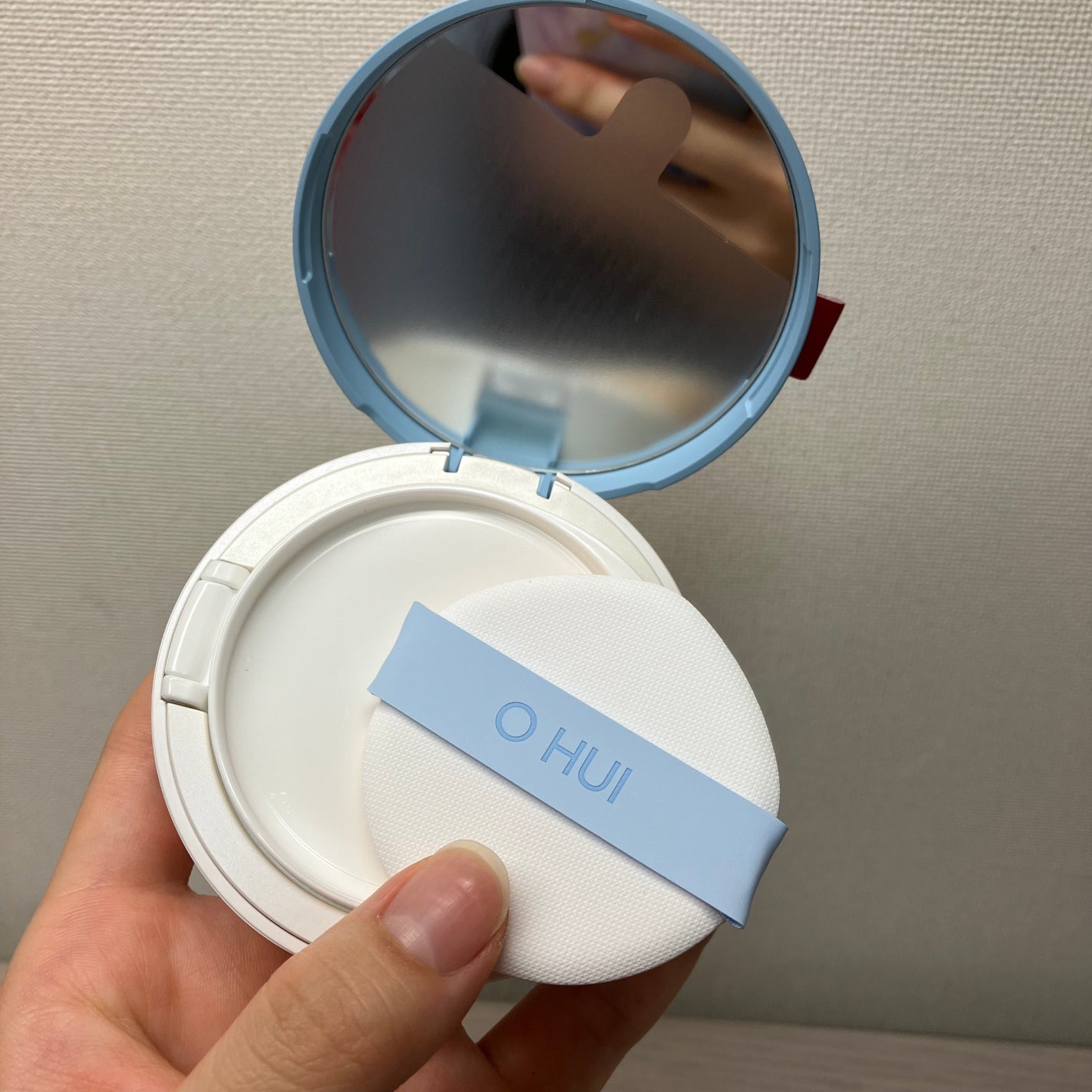 アルティメットフィット トーンアップデニムクッション/OHUI/クッションファンデーションを使ったクチコミ(2枚目)