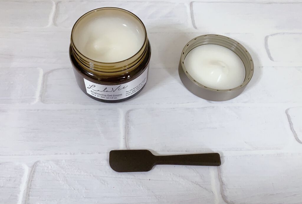 ブライトニング ジェル クリーム/Lala Vie/フェイスクリームを使ったクチコミ（3枚目）