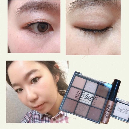 UR GLAM BLOOMING EYE COLOR PALETTE/U R GLAM/アイシャドウパレットを使ったクチコミ(2枚目)