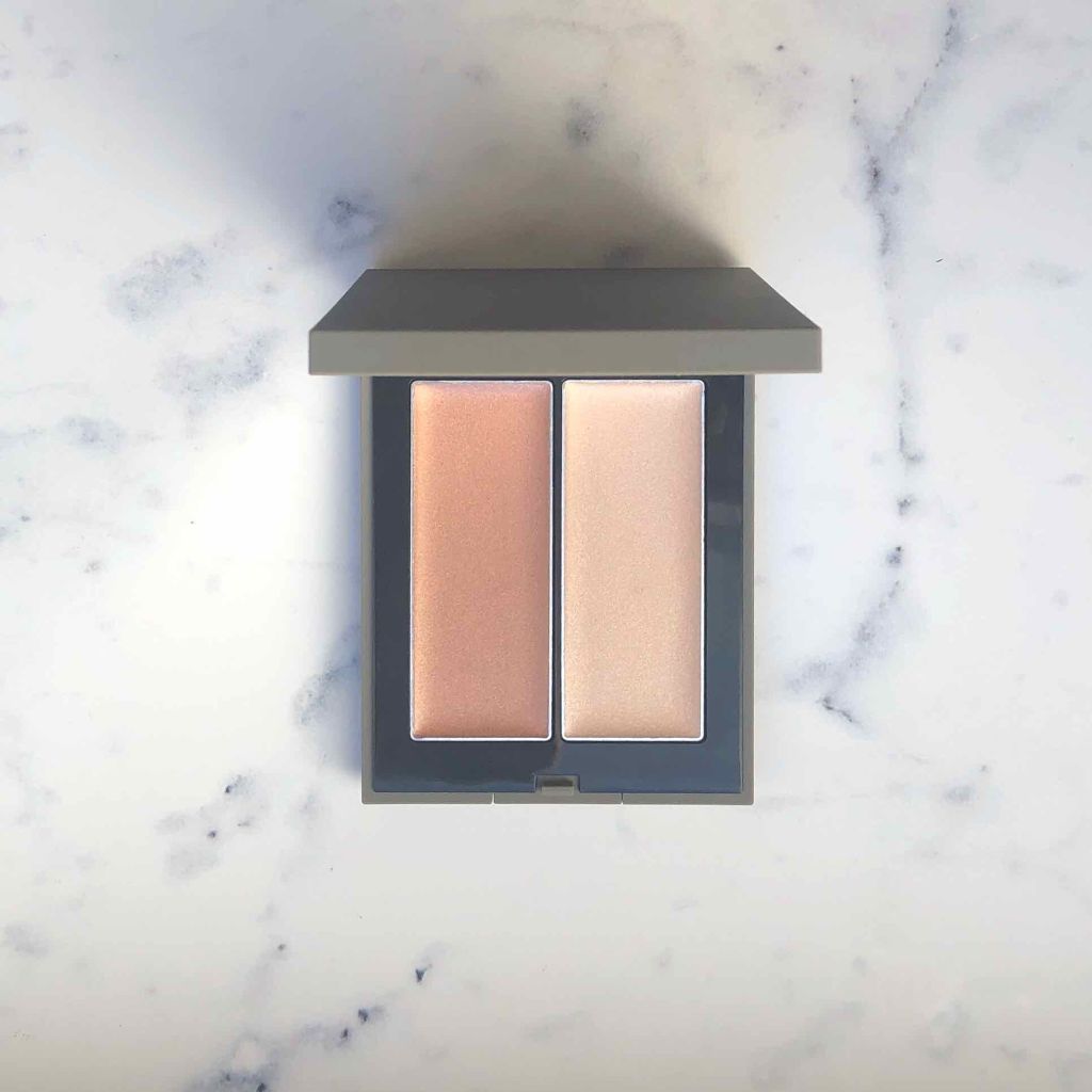 THREE シマリング グロー デュオ/THREE/クリームハイライトを使ったクチコミ（1枚目）