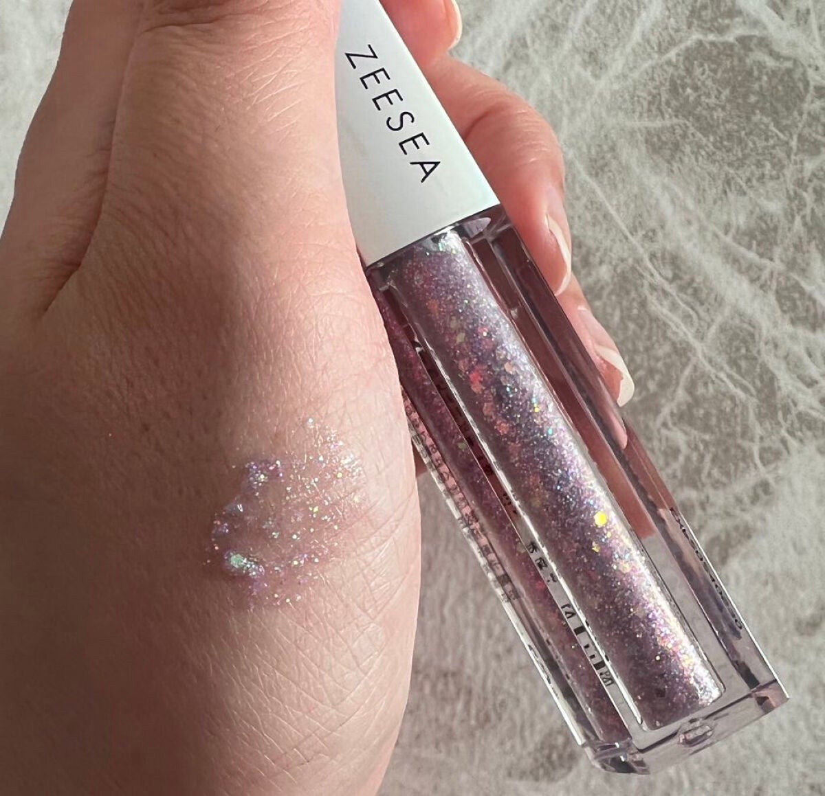 ダイヤモンドシリーズ 星空リキッドアイシャドウ/ZEESEA/リキッドアイシャドウを使ったクチコミ(3枚目)