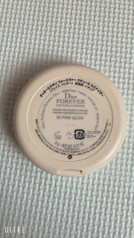 ディオールスキン フォーエヴァー クチュール ルミナイザー 02 ピンク グロウ/Dior/プレストパウダーを使ったクチコミ(2枚目)