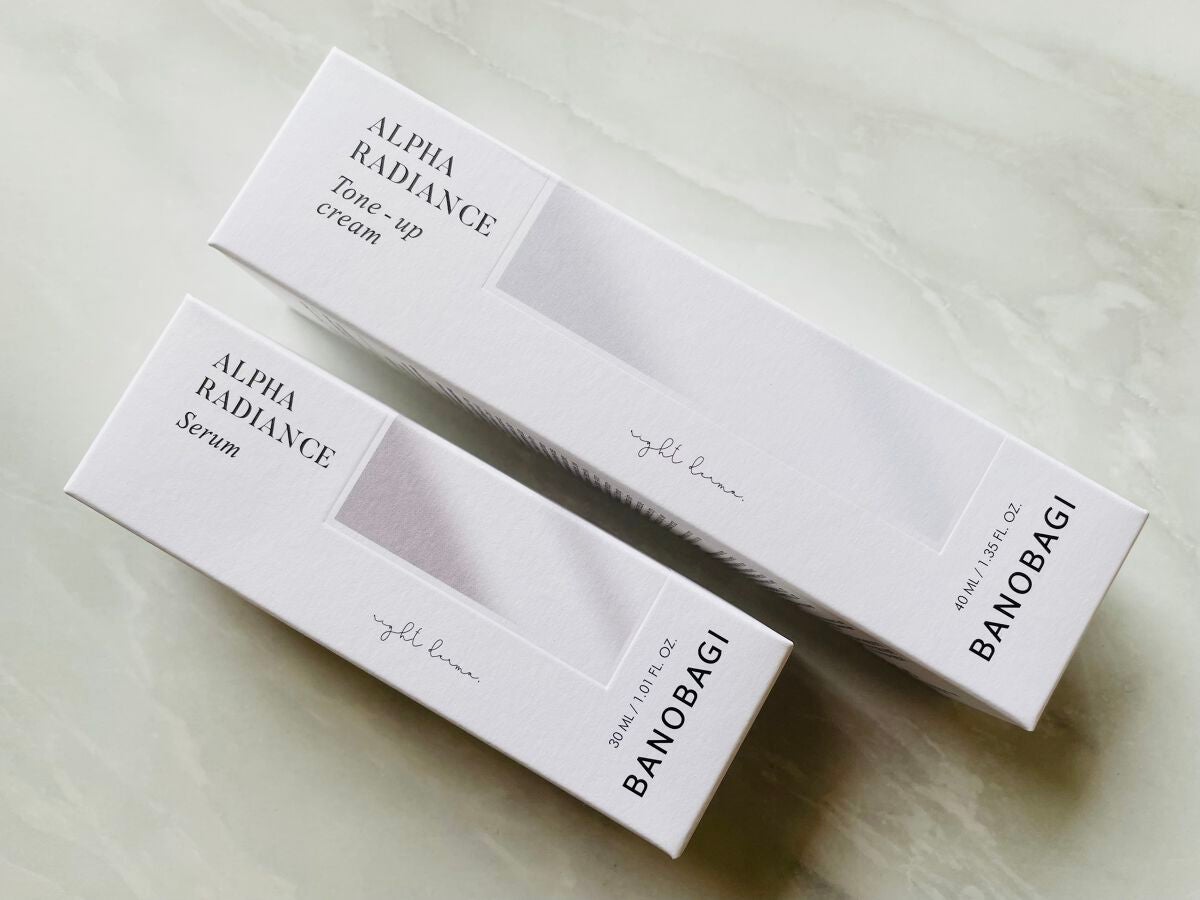 アルファラディアンスグローセラム/BANOBAGI/美容液を使ったクチコミ(4枚目)