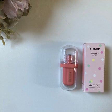 ジェルフィットティント/AMUSE/リップティントを使ったクチコミ(4枚目)