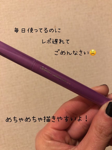 「密着アイライナー」ショート筆リキッド/デジャヴュ/リキッドアイライナーを使ったクチコミ(1枚目)