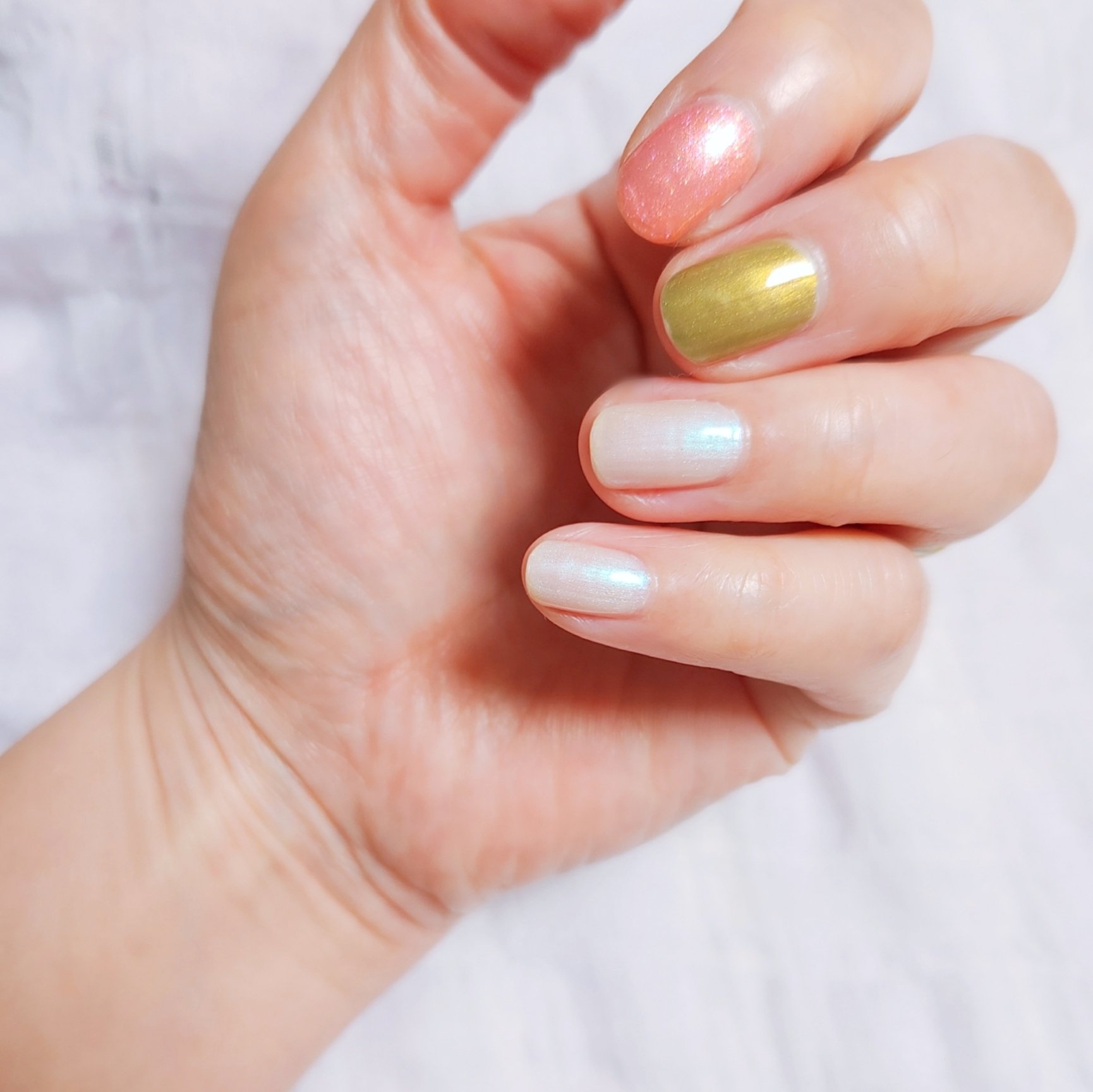 オサジ アップリフト ネイルカラー/OSAJI/マニキュアを使ったクチコミ（1枚目）