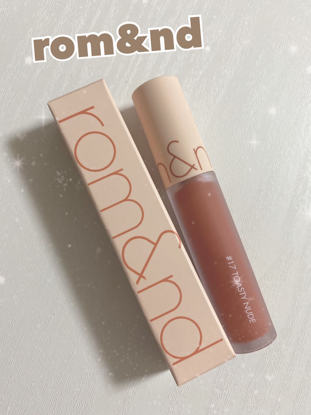 ゼロベルベットティント/rom&nd/リップティントを使ったクチコミ（1枚目）