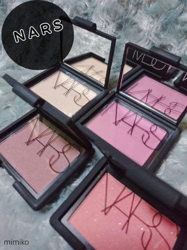 

___NARS ブラッシュ___

色持ちがよくて朝メイクしても夜までほっぺに残ってくれています。
発色もとてもいいのでつける時はなるべく薄く薄く調節してつけるようにしてます。
なんといってもNAR