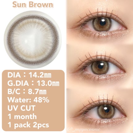 Lily Daze/chuu LENS/ワンデー(1DAY)カラコンを使ったクチコミ(2枚目)