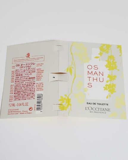 オスマンサス オードトワレ/L'OCCITANE/香水(レディース)を使ったクチコミ(5枚目)