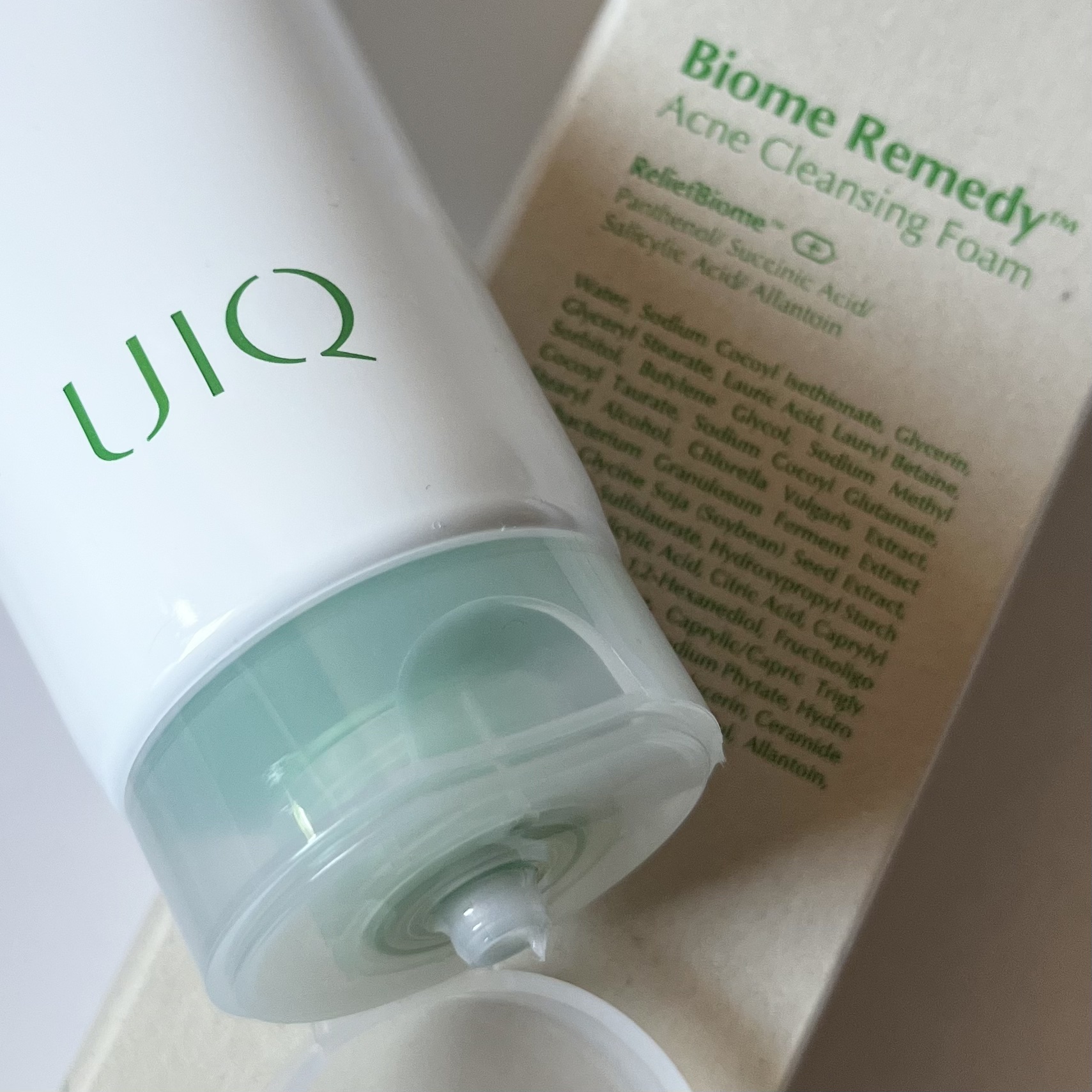 バイオームレメディアクネクレンジングフォーム/UIQ/洗顔フォームを使ったクチコミ（1枚目）