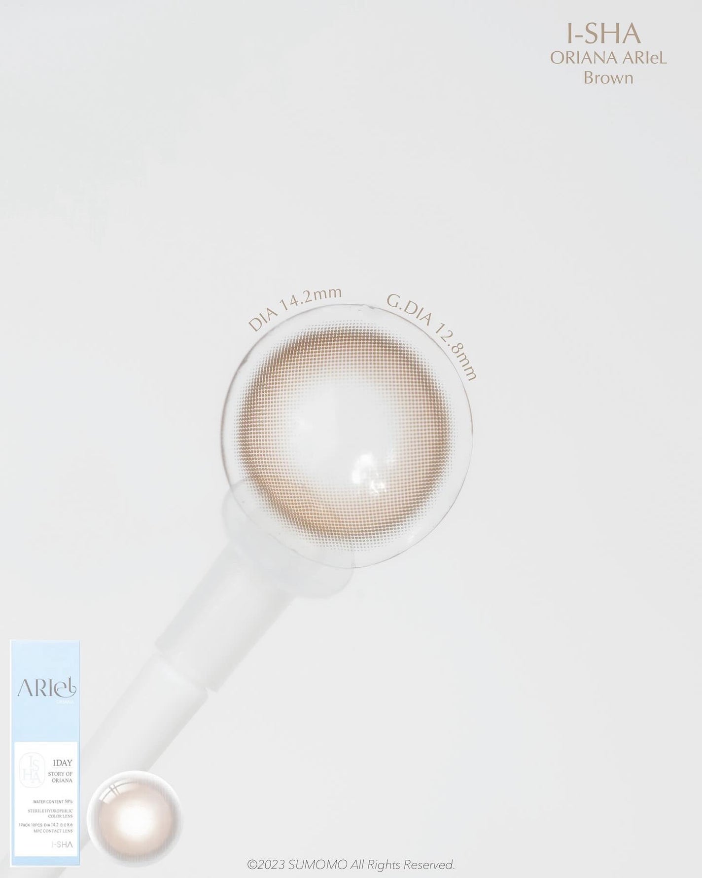 ORIANA ARIEL/i-sha/カラーコンタクトレンズを使ったクチコミ(4枚目)