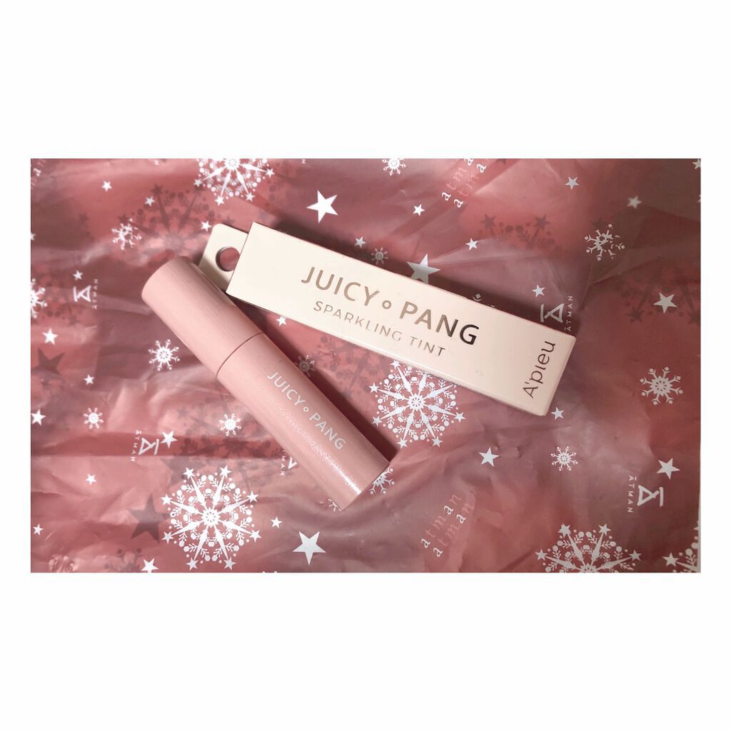 アピュー ジューシーパン スパークリングティント/A’pieu/口紅を使ったクチコミ(1枚目)