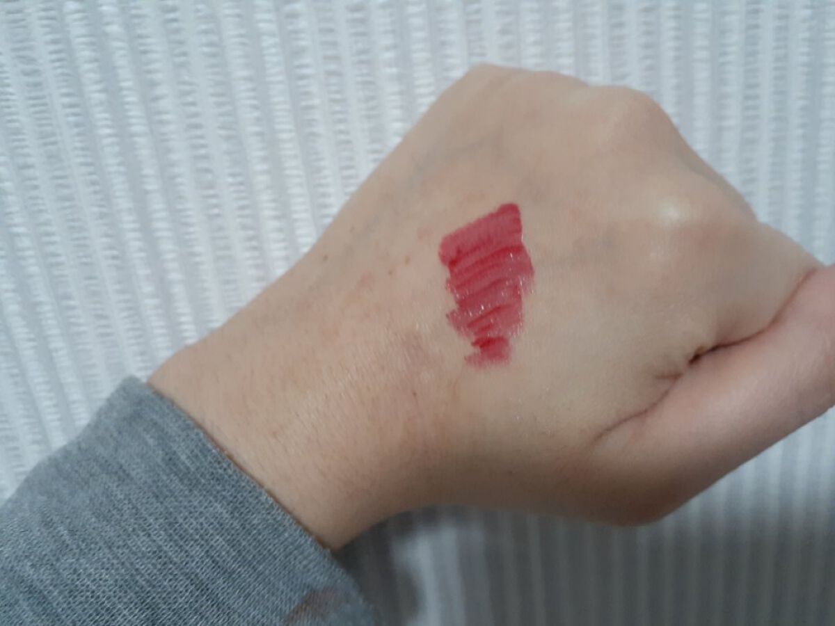 デュイフルウォーターティント 07 チェリーウェイ/rom&nd/リップティントを使ったクチコミ（3枚目）