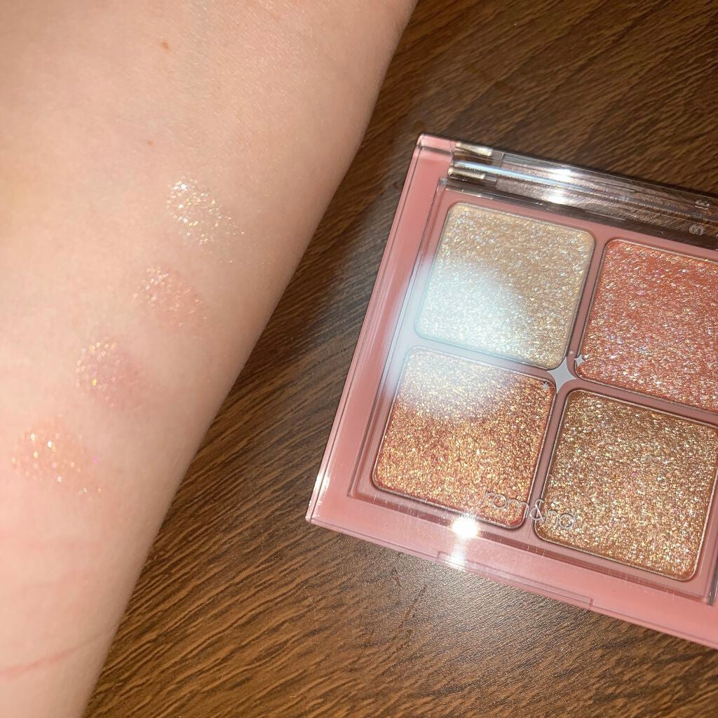 グリッターブロッサムエディション/rom&nd/メイクアップキットを使ったクチコミ(2枚目)