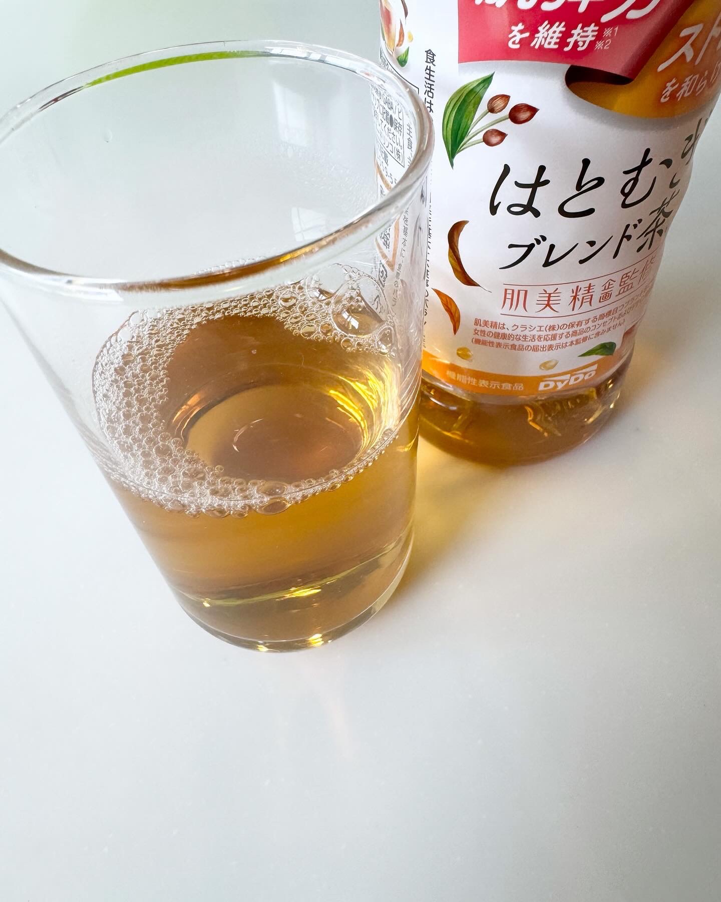 肌美精監修 はとむぎブレンド茶/ダイドードリンコ/美容ドリンクを使ったクチコミ（2枚目）