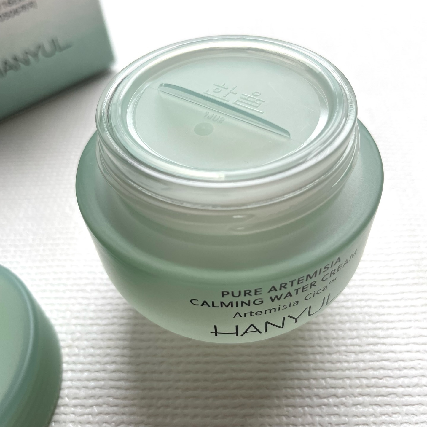 ピュアアルテミシア カーミングウォータークリーム/HANYUL(ハンユル)/フェイスクリームを使ったクチコミ（3枚目）