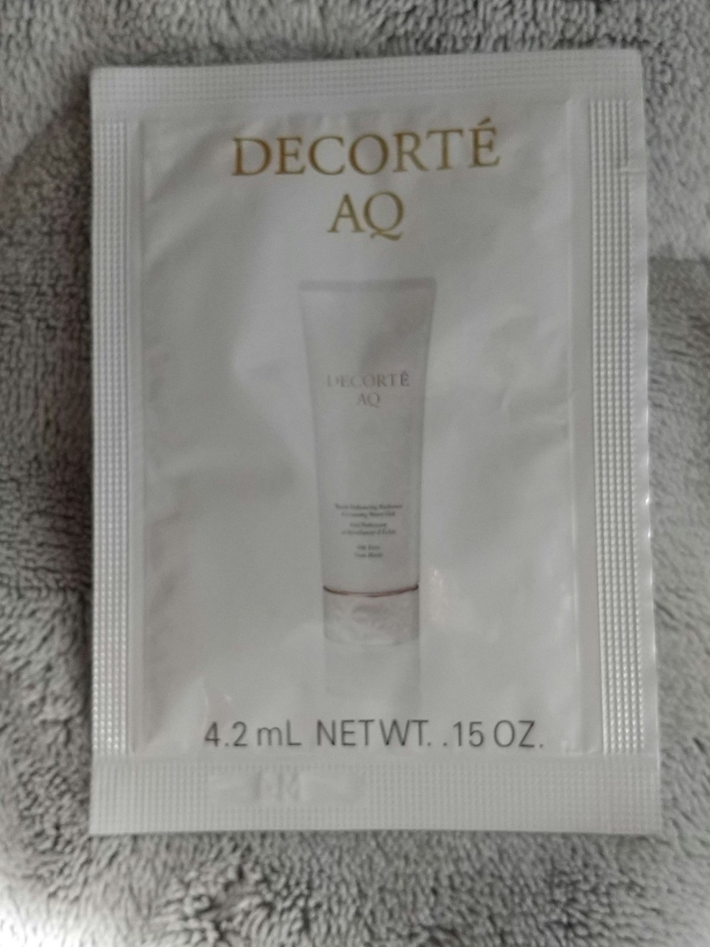 AQ ラディアンス ウォータリー ジェル クレンジング/DECORTÉ/クレンジングジェルを使ったクチコミ(1枚目)