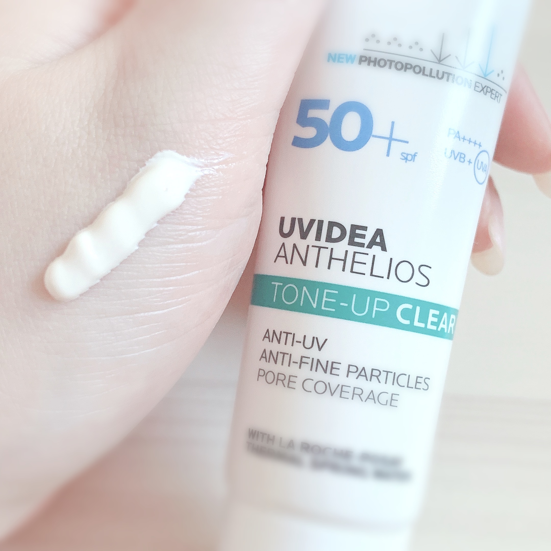 UVイデア XL プロテクショントーンアップ ローズ/ラ ロッシュ ポゼ/日焼け止めクリームを使ったクチコミ（2枚目）