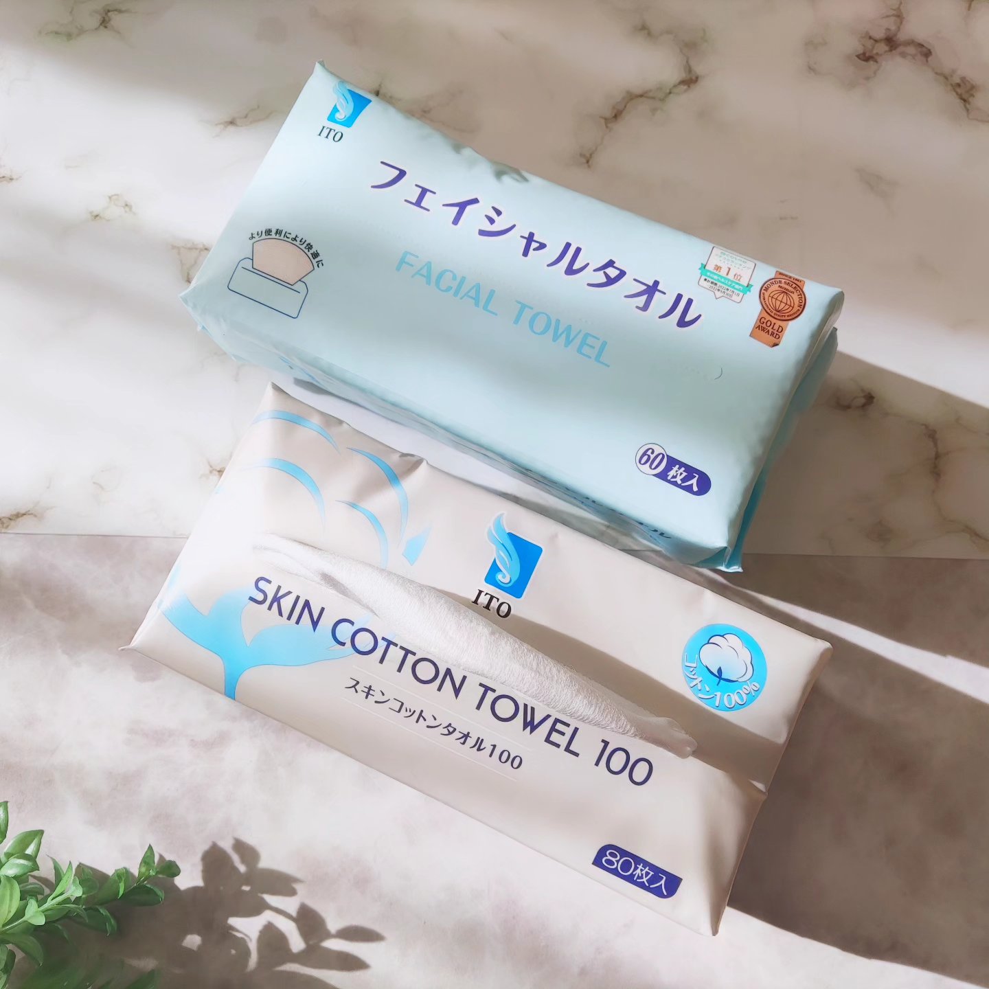 スキンコットンタオル/ITO/クレンジングタオルを使ったクチコミ（2枚目）