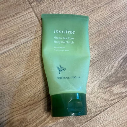 innisfree グリーンティー ピュア ボディジェルスクラブのクチコミ「innisfreeのGTピュア ボディジェルスクラブをクチコミ!!!
使っている時の香りがと.....」(1枚目)