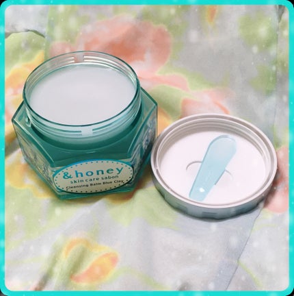 アンドハニー サボン クレンジングバーム ブルークレイ/&honey/クレンジングバームを使ったクチコミ(2枚目)