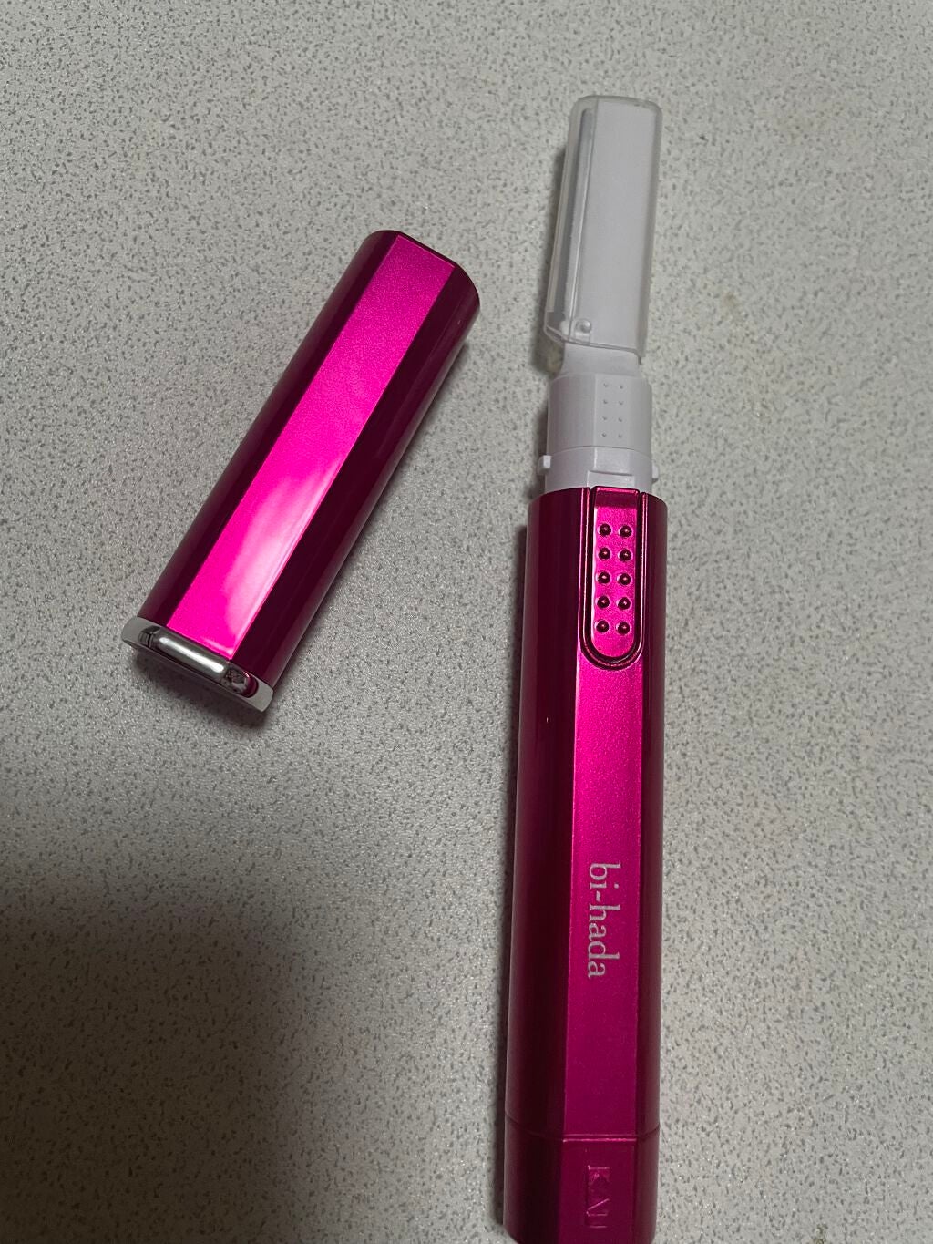 bi-hada ompa L ホルダー替刃2個付/貝印/シェーバーを使ったクチコミ(3枚目)