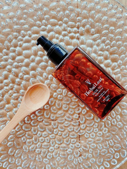 オーガニックヘアオイル フレッシュティーの香り/ハーバルリーフ/ヘアオイルを使ったクチコミ(2枚目)