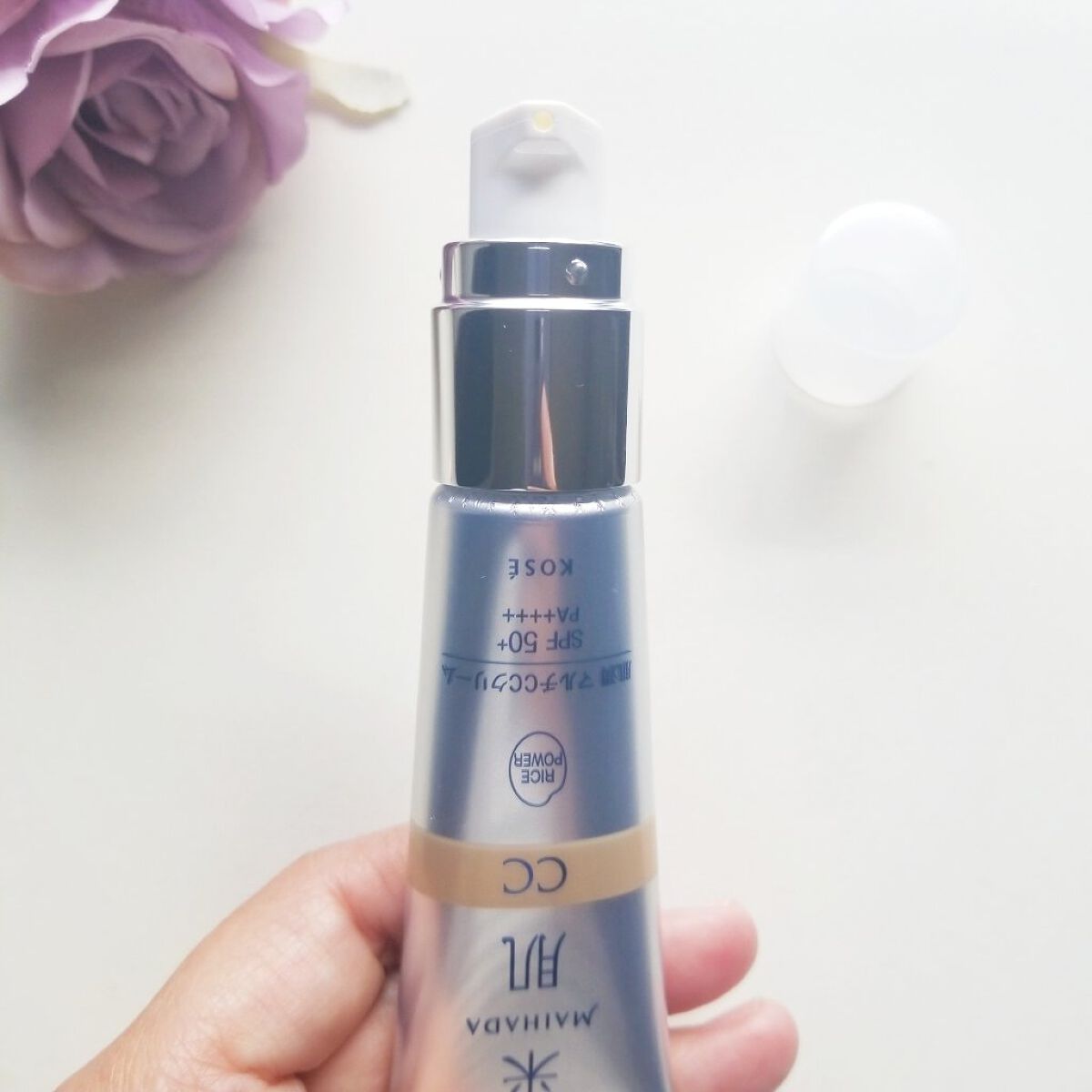 肌潤 マルチCCクリーム/米肌/CCクリームを使ったクチコミ(3枚目)