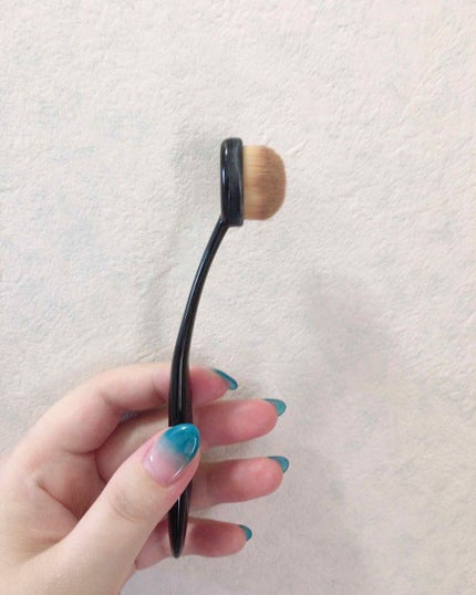 歯ブラシ型メイクブラシ/セリア/メイクブラシを使ったクチコミ(1枚目)