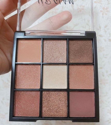 UR GLAM BLOOMING EYE COLOR PALETTE/U R GLAM/アイシャドウパレットを使ったクチコミ(2枚目)
