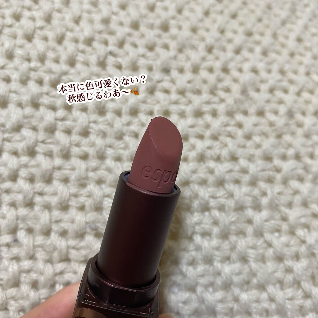 リップスティックノーウェアベルベット/espoir/口紅を使ったクチコミ（3枚目）