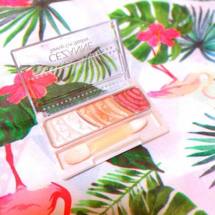 トーンアップアイシャドウ/CEZANNE/アイシャドウパレットを使ったクチコミ(1枚目)