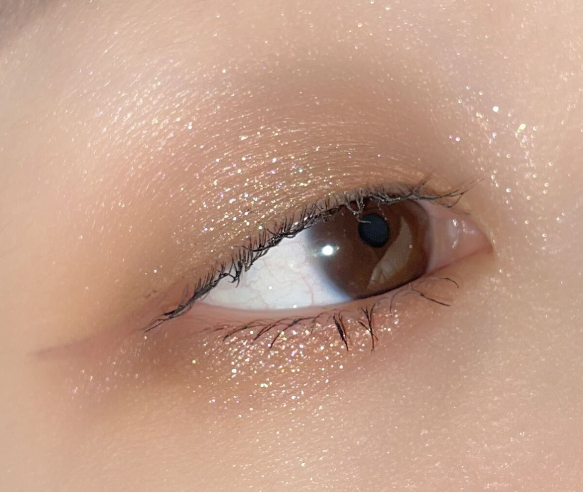 オーラデュウ プリズム/SHISEIDO/単色アイシャドウを使ったクチコミ（3枚目）