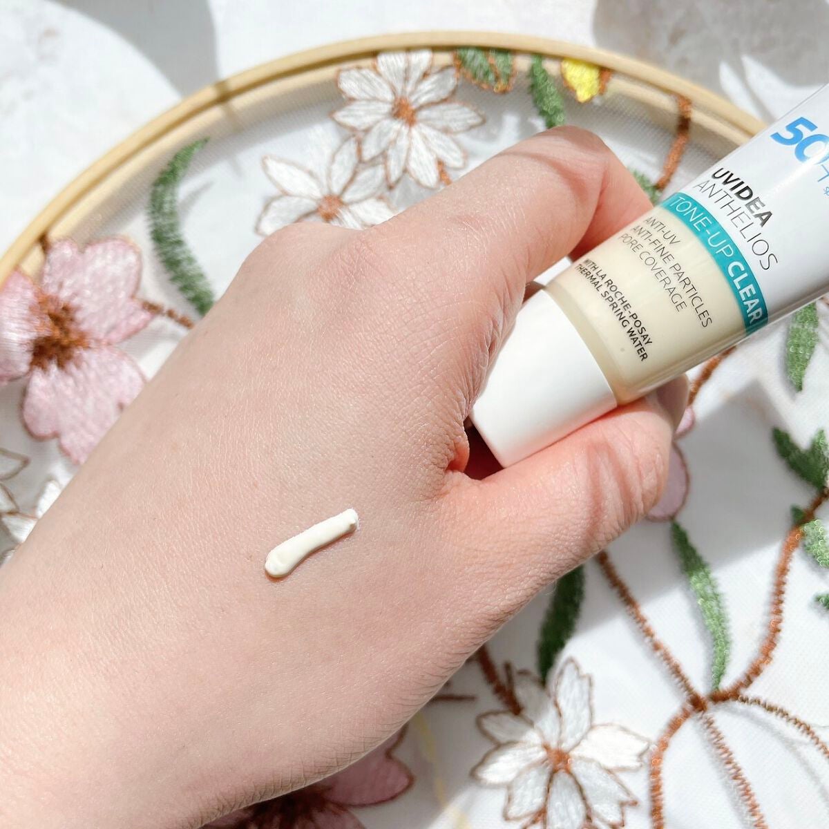 UVイデア XL プロテクショントーンアップ/ラ ロッシュ ポゼ/日焼け止めクリームを使ったクチコミ(3枚目)