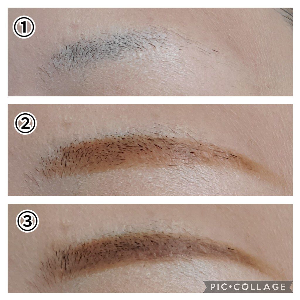 ダブルエンドアイブロウブラシ熊野筆/&be/メイクブラシを使ったクチコミ(3枚目)