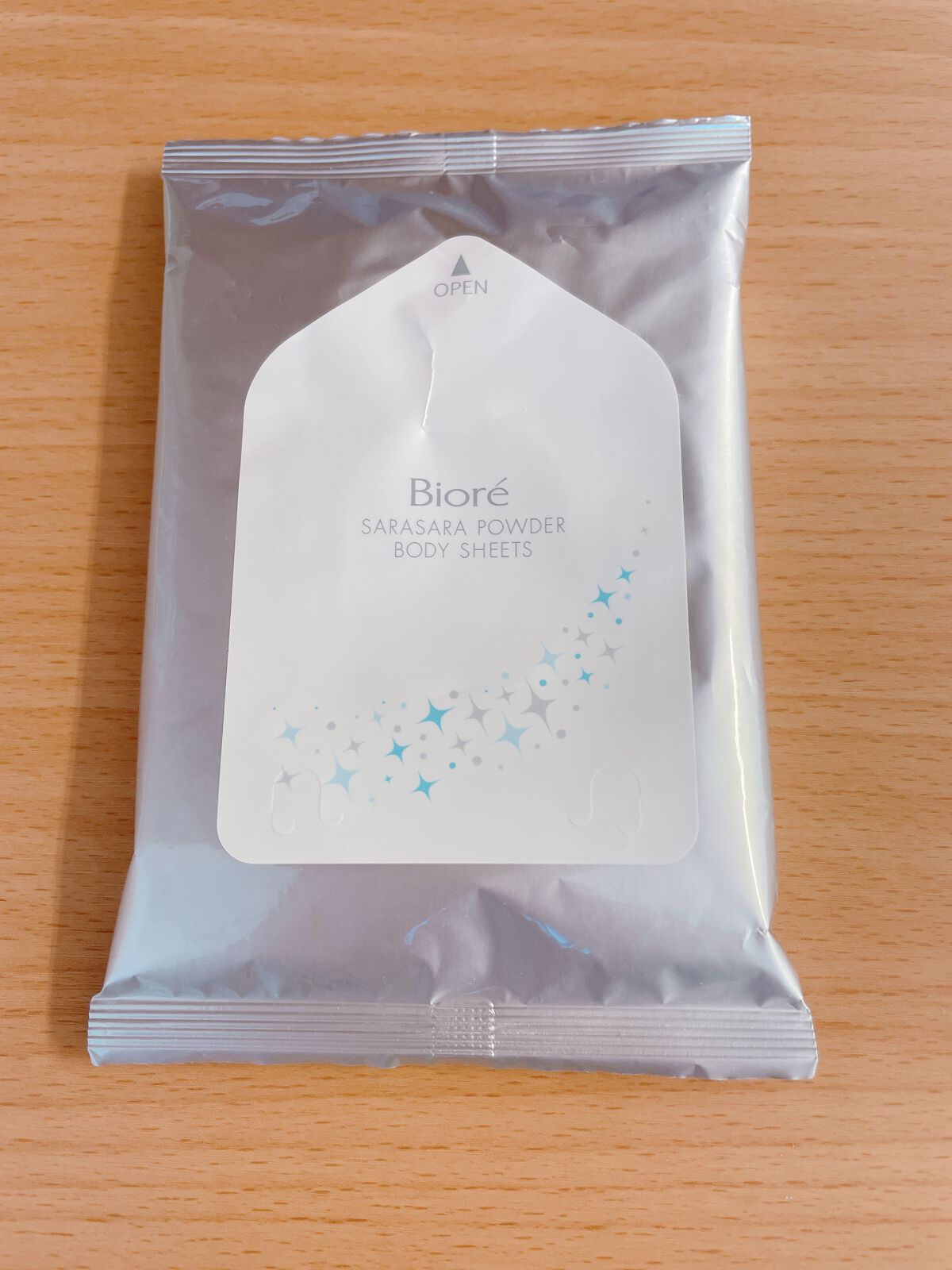 ビオレさらさらパウダーシート 薬用デオドラント 無香料 /ビオレ/ボディシートを使ったクチコミ（1枚目）