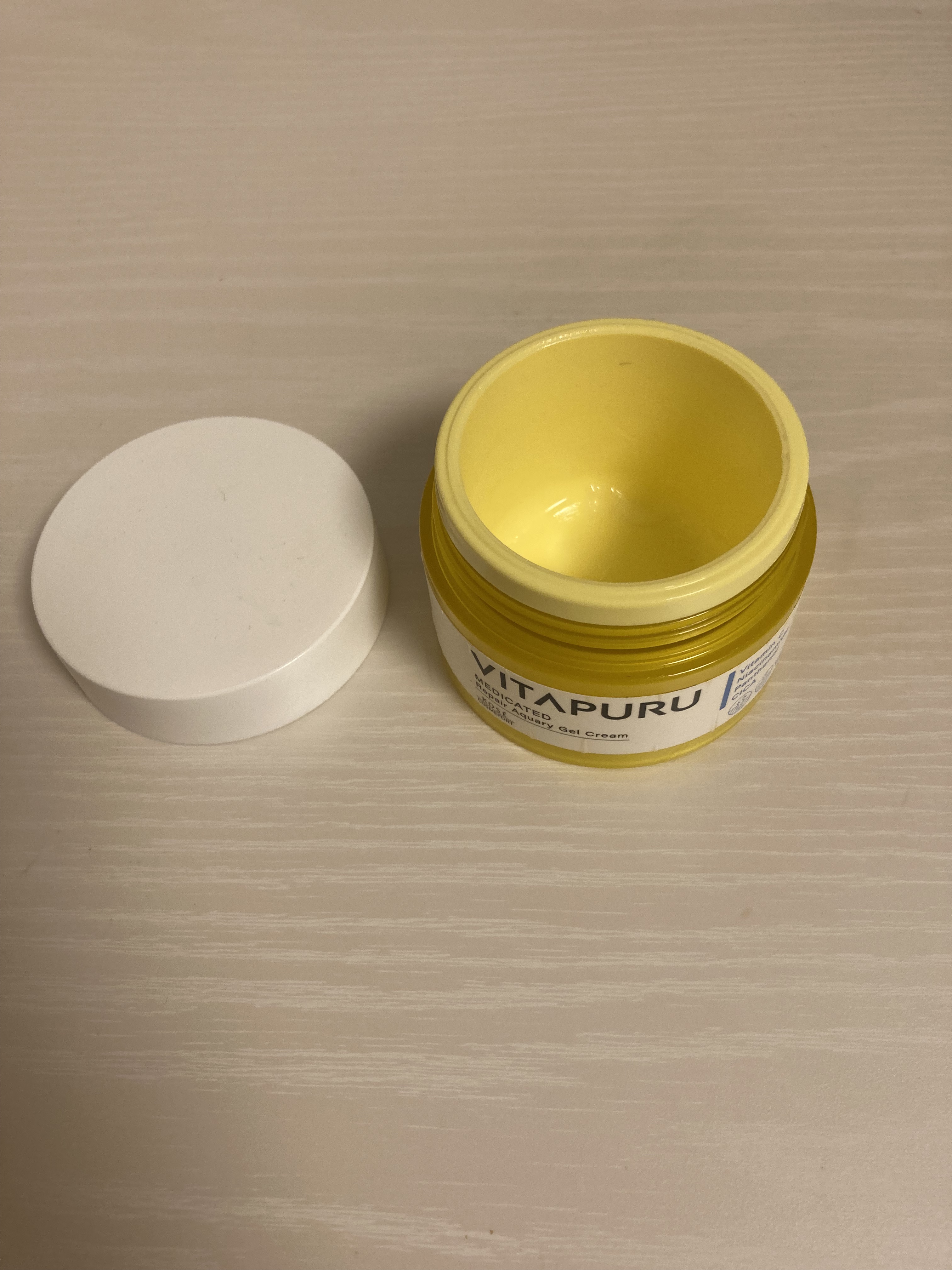 ビタプル リペアアクアリージェルクリーム つけかえ 90g/VITAPURU/フェイスクリームを使ったクチコミ（1枚目）