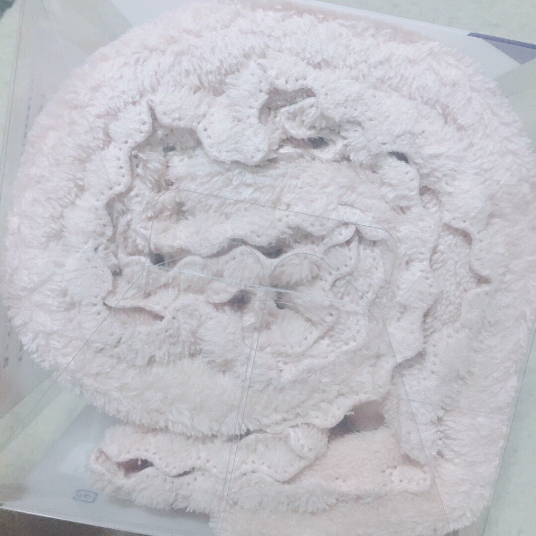 ヘアドライマイクロファイバータオル/ハホニコハッピーライフ/ヘアケアグッズを使ったクチコミ(4枚目)