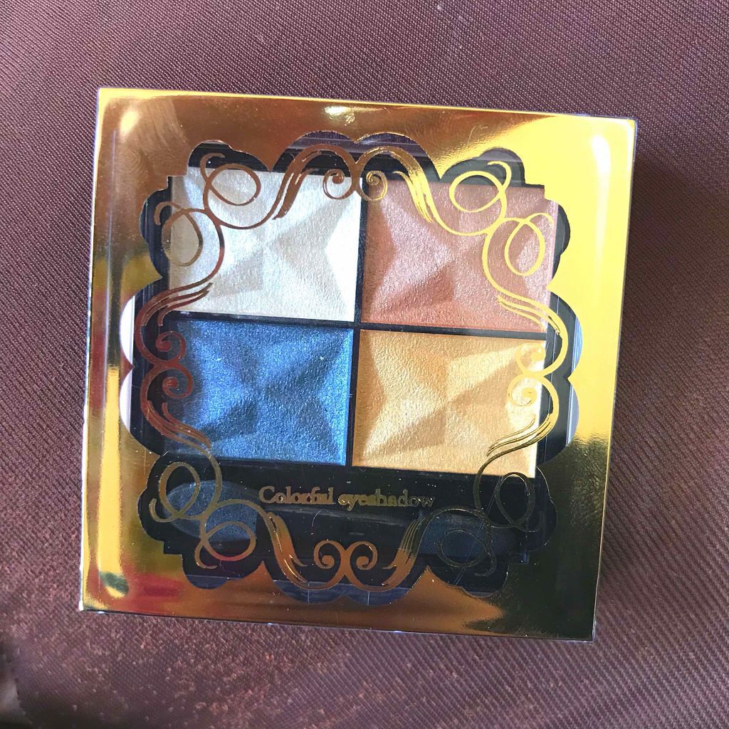 カラフルアイシャドウ/DAISO/アイシャドウパレットを使ったクチコミ（1枚目）