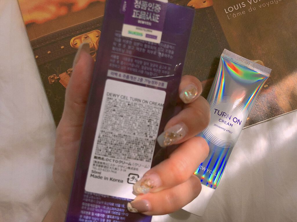 デュイセル ターンオンクリーム/DEWYCEL/フェイスクリームを使ったクチコミ（1枚目）