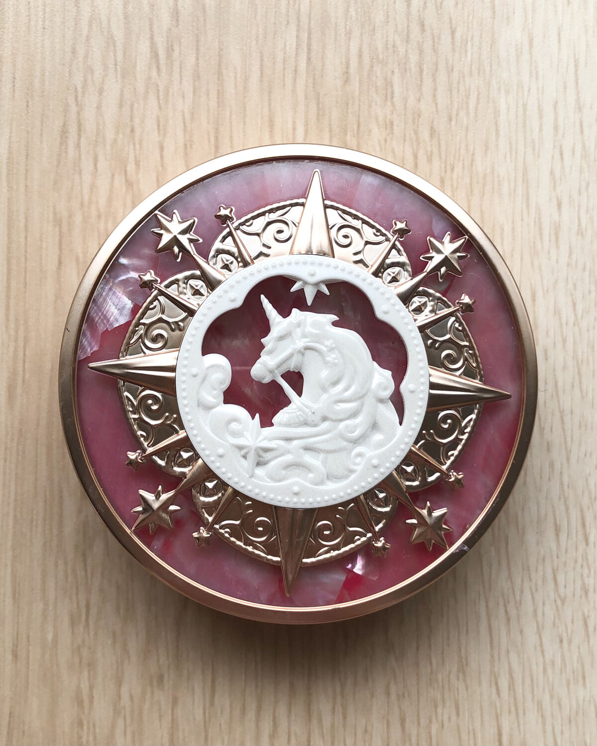 ユニコーンシリーズ チークブラッシュ #ミス.ローズ/FlowerKnows/パウダーチークを使ったクチコミ（1枚目）