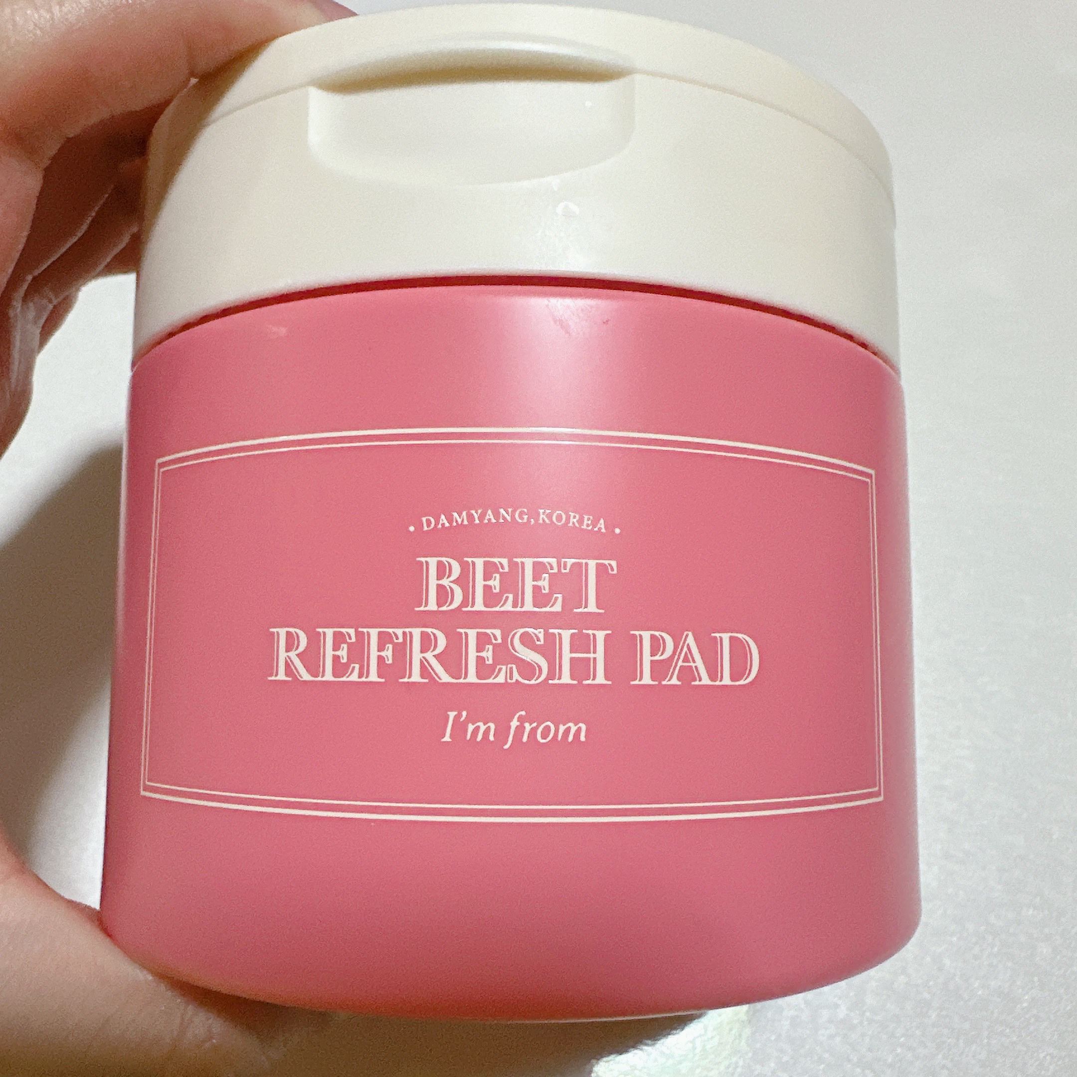 リフレッシュ トナーパッド (B)/I'm from/トナーパッドを使ったクチコミ（2枚目）