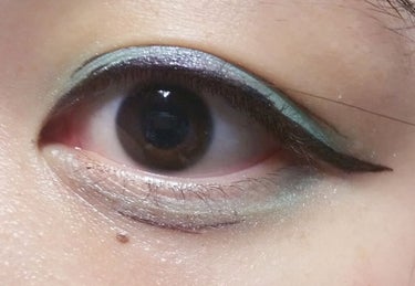 UR GLAM　BLOOMING EYE COLOR PALETTE/U R GLAM/アイシャドウパレットを使ったクチコミ（2枚目）