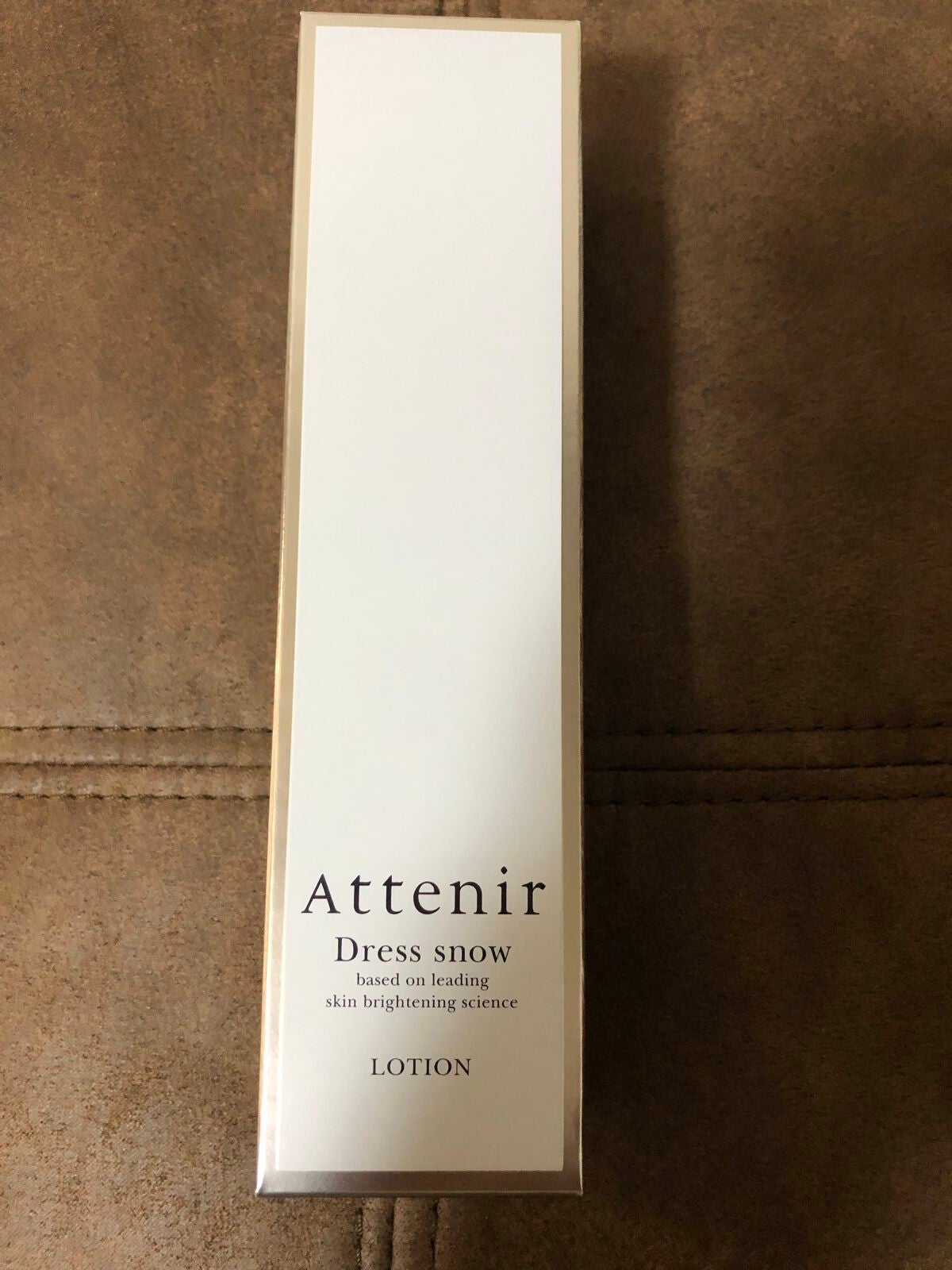ドレススノー ローション【医薬部外品】 /アテニア/化粧水を使ったクチコミ(1枚目)